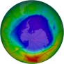 Antarctic Ozone 2011-09-21
